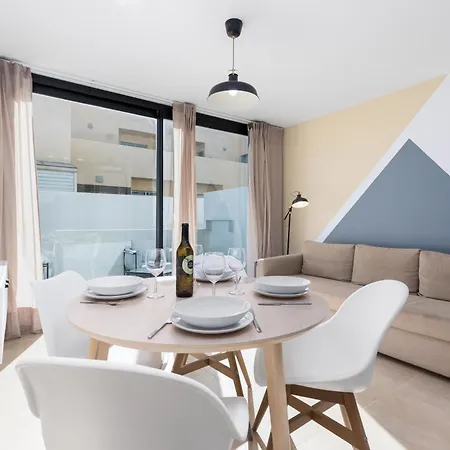شقة Home2book Beachfront Bliss Terrace, El